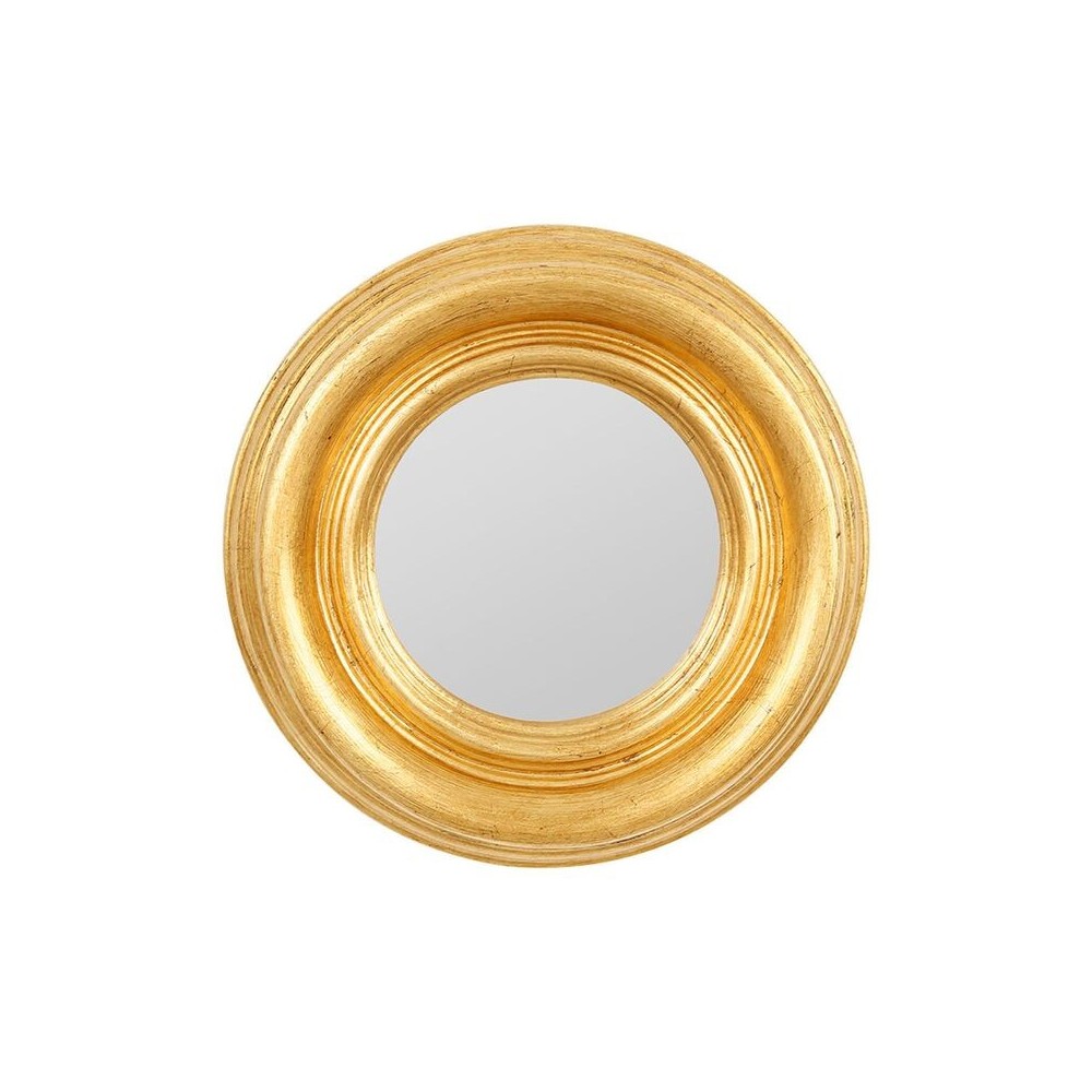 MIROIR DRACHMA CHAMPAGNE D26CM | DECO