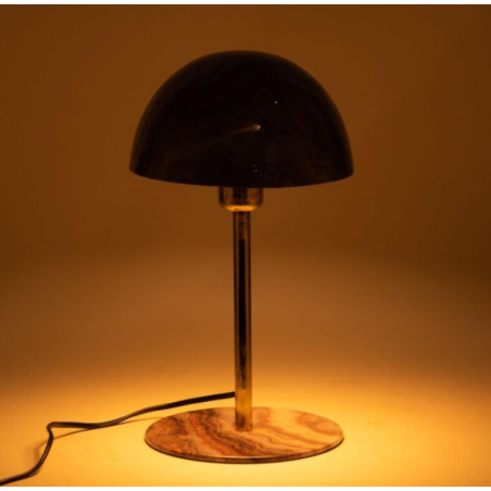 LAMPE BASILE MARBRE MARRON | LUMINAIRES