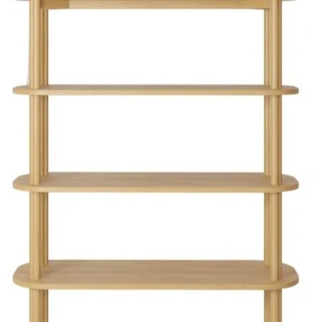 Bibliothèque 170cm chêne naturel | MEUBLES