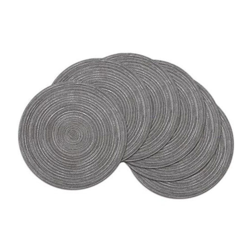 set de table rond stone | ARTS DE LA TABLE