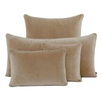 HOUSSE COUSSIN REFUGE BEIGE 45X45 | ARTS DE LA TABLE