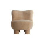 CHAIR KAMOVU BEIGE 79X76X77CM | CANAPE-FAUTEUIL