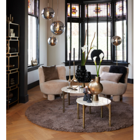 CHAIR KAMOVU BEIGE 79X76X77CM | CANAPE-FAUTEUIL